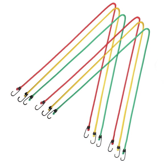 WORGEOUS 6 Pcs Winch Cords Tent Rope Luggage Rope 120X0.8X0.8cm