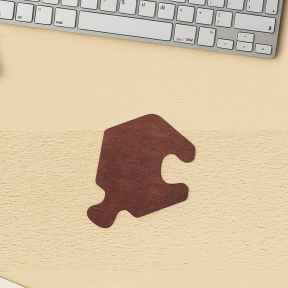 WORGEOUS 6 Pcs Wooden Coasters For Drinks Wooden Hexagon Coasters For Coffee Mugs And Wine Bottles Cup Mats For Bar And Dining Table Decor Wood Drink Pads