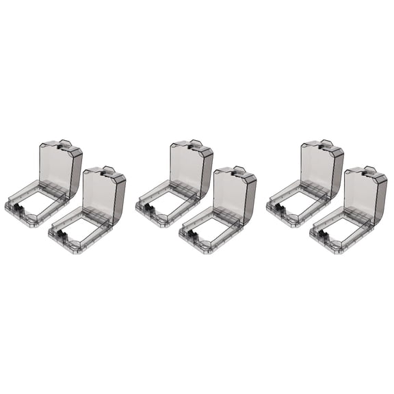 WORGEOUS 6 Sets Waterproof Covers Socket Waterproof Covers Socket Protectors
