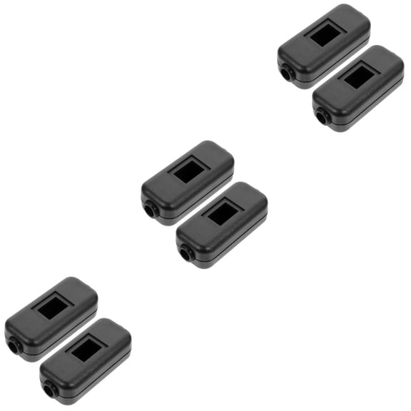 WORGEOUS 6 pcs Electrical Shell Lamp Control Shell Rocker Case