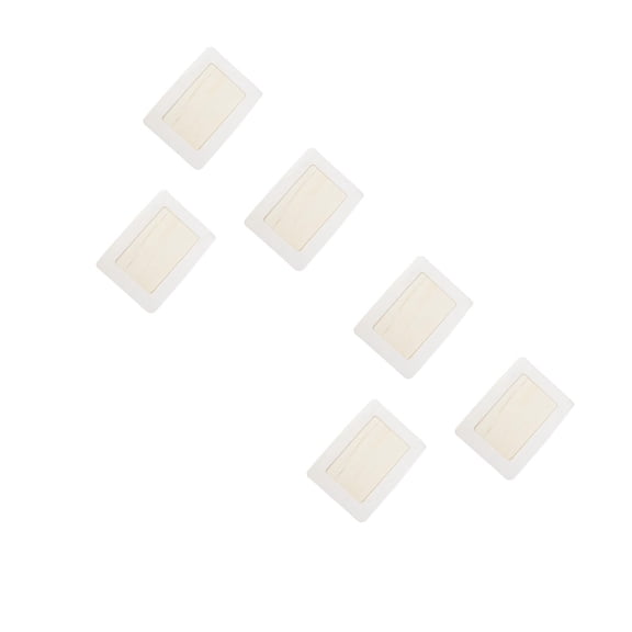 WORGEOUS 6-Piece Kids Picture Frame Set for Drawing, Table Display, and Photo Decoration