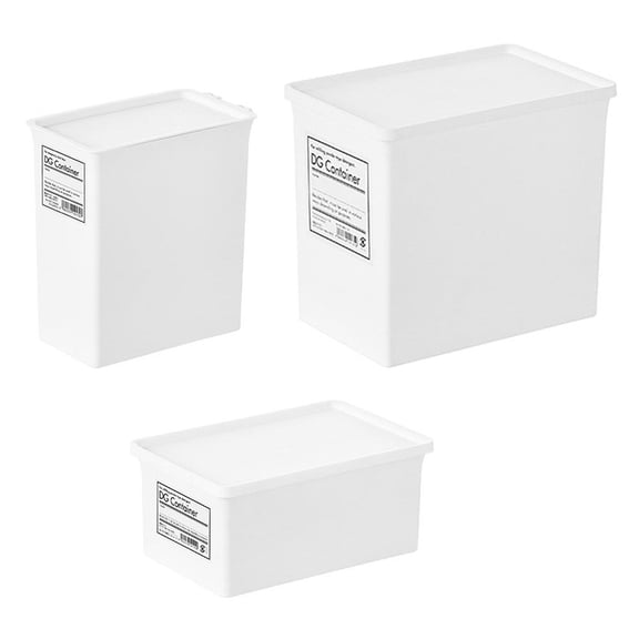 WORGEOUS 6 pcs Multipurpose Household Storage Box Washing Power Storage Box Plastic Box