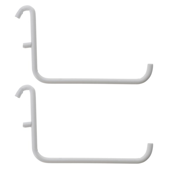 WORGEOUS 6 pcs Pegboard Hook Organizer Board Pegboard Shelving Hooks for Garage Organization