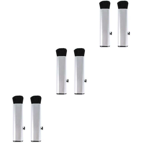 WORGEOUS 6 pcs Ultra-Soft Detailing Brush Interior Detail Brush Car Dash Duster Brush