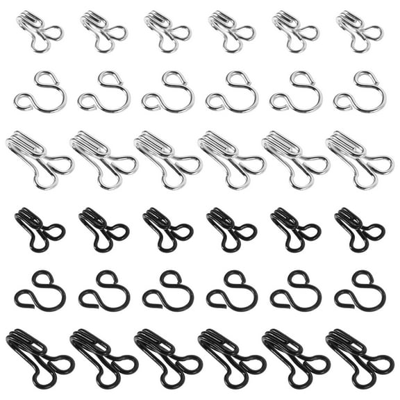 WORGEOUS 60 Pcs Invisible Metal Hook Clasps For Clothing Adjustable Buckle For Coats And Sweaters Decorative And Functional Clothing Clasps For Women