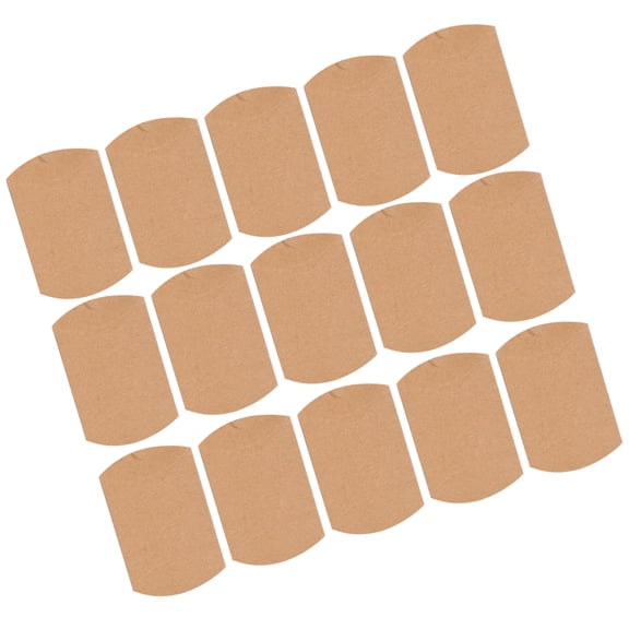 HINTRMENT 60Pcs Kraft Paper Candy Boxes Light Brown Portable Rope Handle for Party and Holiday Use