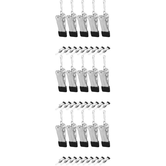 WORGEOUS 60 pcs  Clothespins Clothes Clips Laundry Clothes Pin Clips for Laundry Room Clothesline