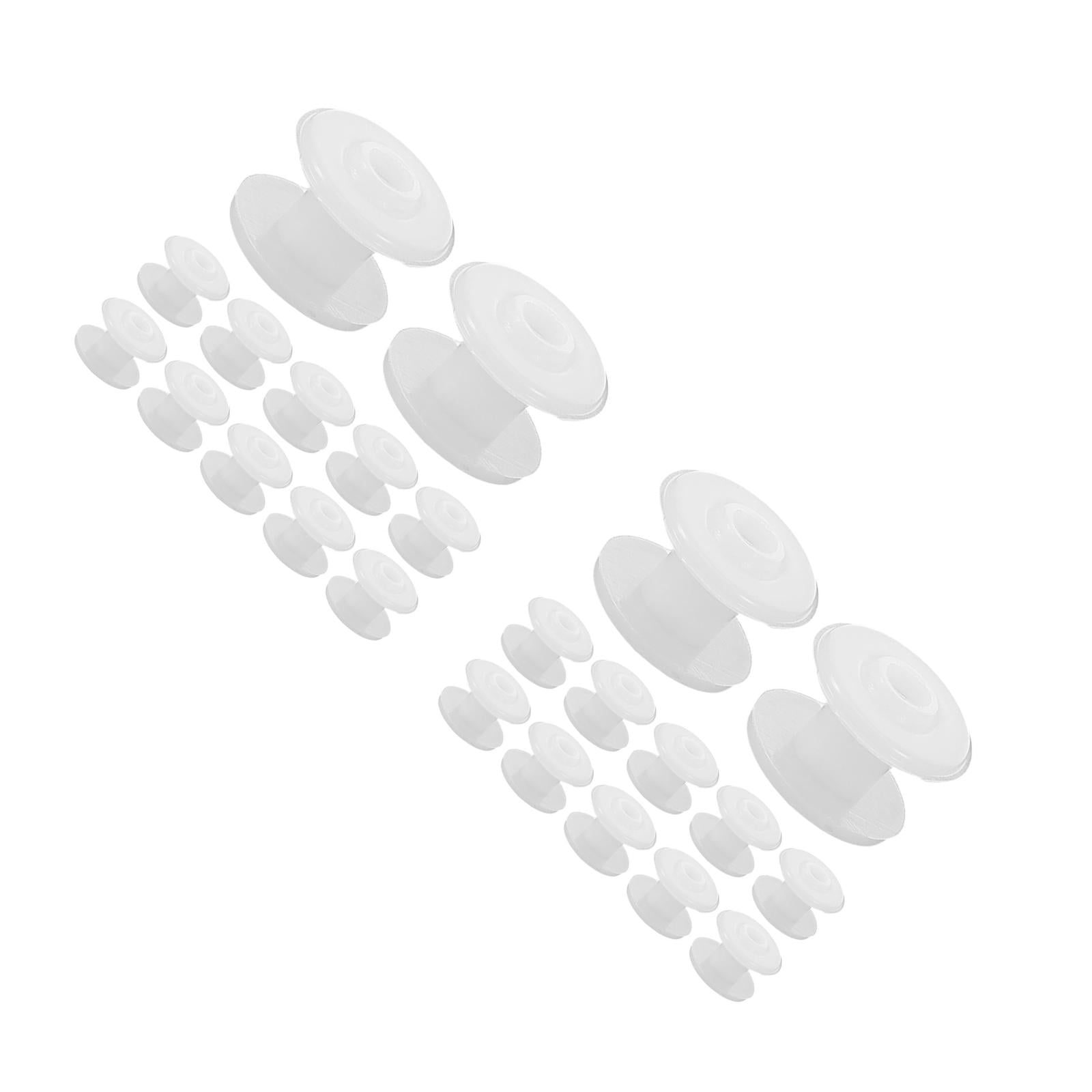 WORGEOUS 60 pcs Plastic Garden Windmill Buckle Fasteners for DIY ...