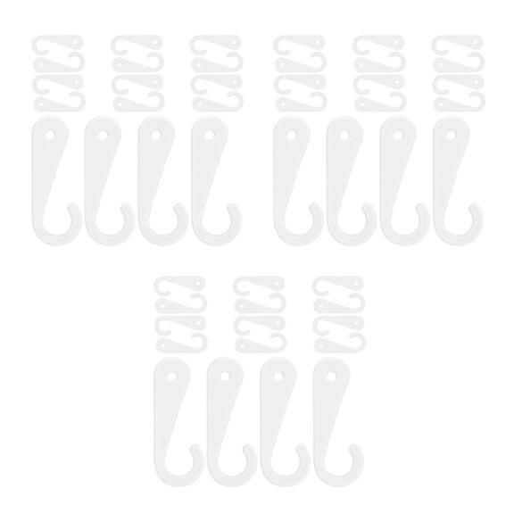 FUTUREORYY WORGEOUS 600 pcs Plastic J Hooks for Socks and Hat Display Retail HangerHooks for Shopping Mall