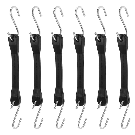 WORGEOUS 6pcs Heavy Duty Lashing Strap Portable Tie-down Binding Strap for Luggage