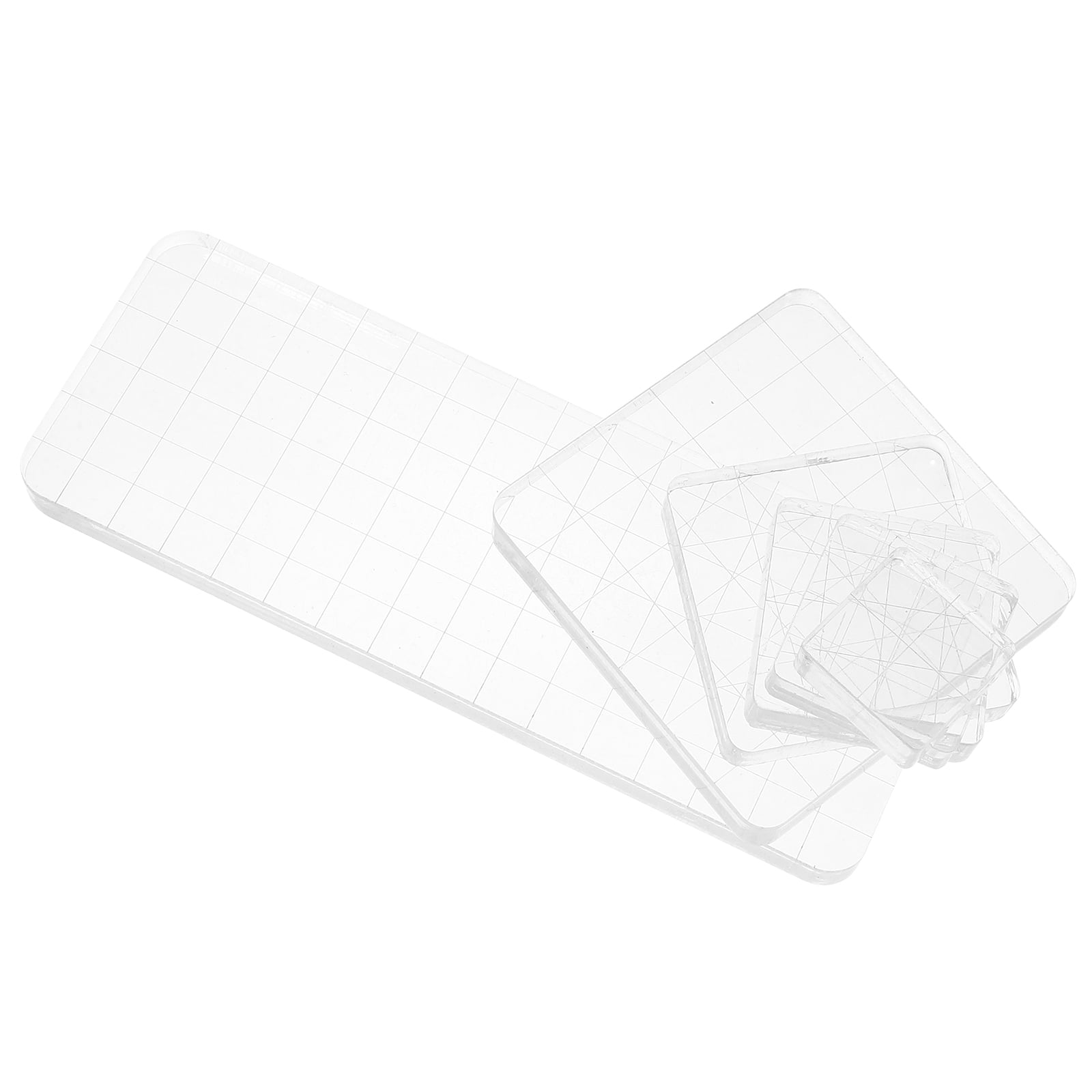 Aazon.co: PATIKIL Acrylic Stap Block, 1 Pack Staping Block