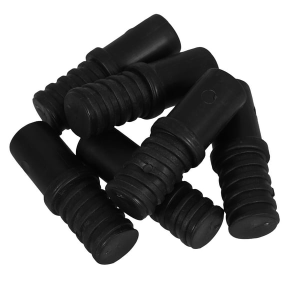 WORGEOUS 6pcs Telescoping Metal Pole With Threaded End For Broom Mop Squeegee Replacement Handle Extension Kit Adjustable Length For Home Commercial Cleaning Tasks