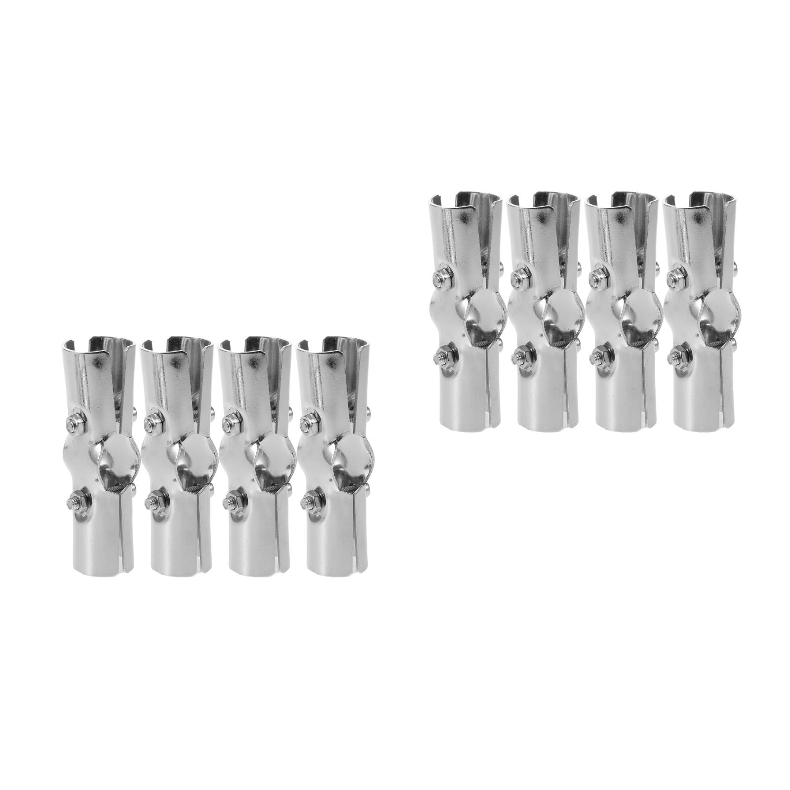 WORGEOUS 8 PCS Rail Tube Connectors Drying Rack Tube Straight ...