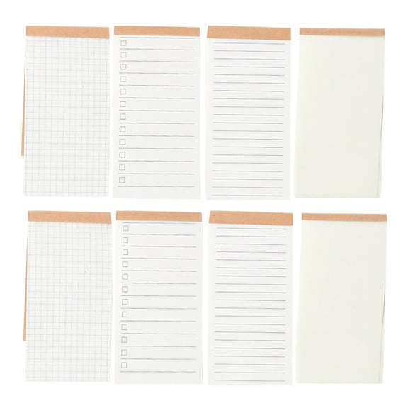 WORGEOUS 8 Pcs Electronic Indexing Notepad Set, Portable Digital Notebook for Easy Note Taking and Organization