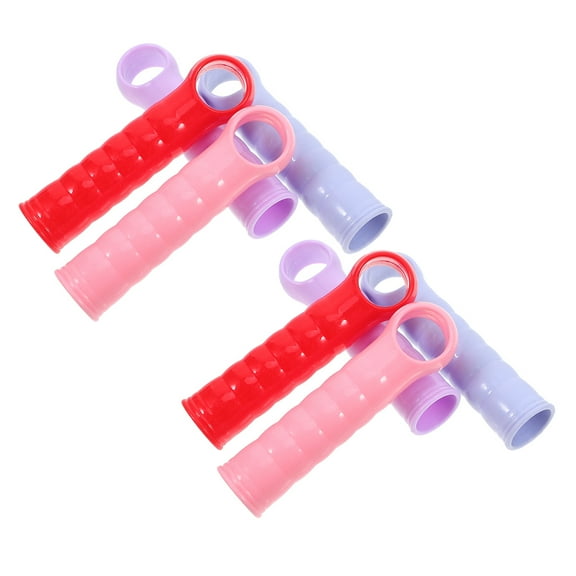 WORGEOUS 8 Pcs Mop Rod Tube Three-dimensional Protective Gear Hanging