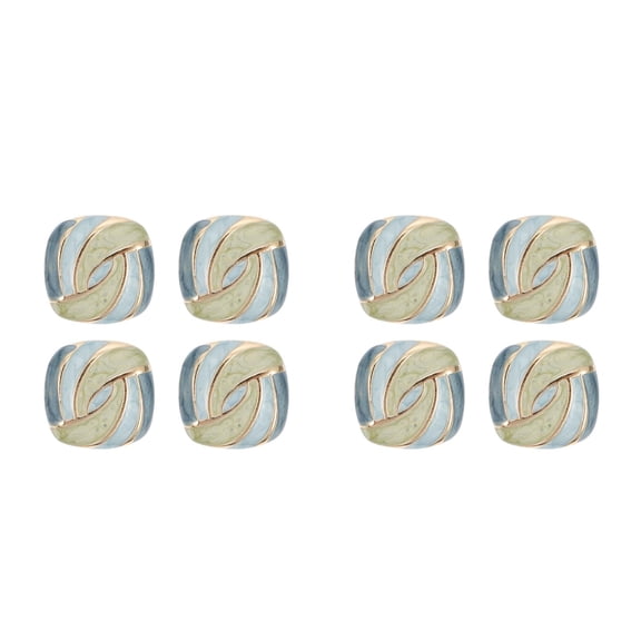 WORGEOUS 8 Pcs  Retro Buttons Clothing Embellishment DIY Art Craft Accessories Supplies