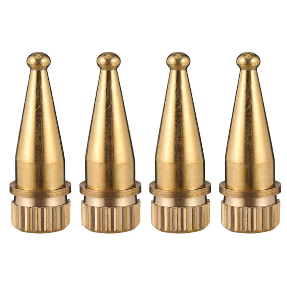 WORGEOUS 8 Pcs  Professional Speaker Copper Spikes Speaker Feet Shockproof Stand Base Stand