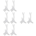 thumbnail image 1 of WORGEOUS 8-Piece Double-Tier Display Rack for Desktop - Storage Stand and Holder, 1 of 8