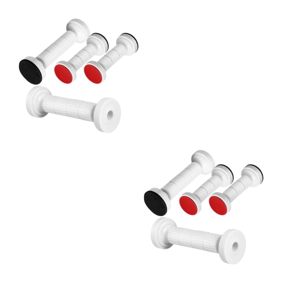 GOOHOCHY WORGEOUS 8 pcs Headboard Stopper Bed Frame Wall Bumper Guards Adjustable Bed Shaking Prevention Tool with Adhesive Headboard Wall Cushions