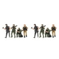 thumbnail image 1 of WORGEOUS 8 pcs  Mini Model Soldier Warriors Figures Plastic Mini Soldier Model Miniature Figure Miniature Soldier Model Small Ornaments, 1 of 8
