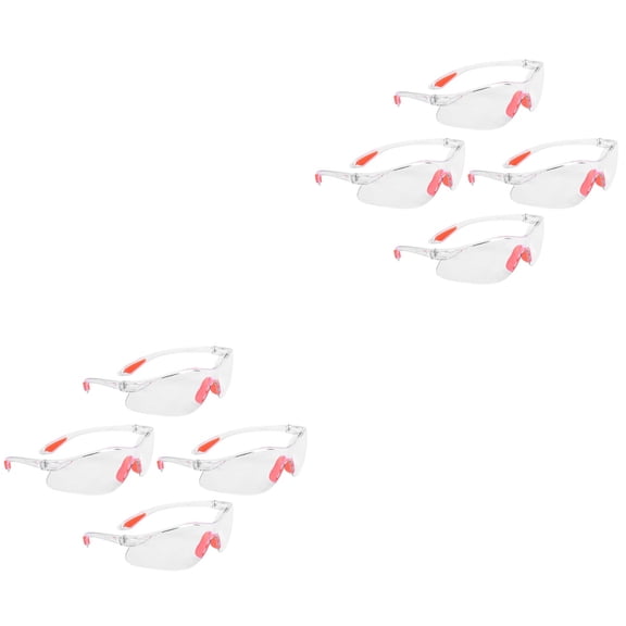 WORGEOUS 8 pcs Safety Glasses Protective Eyewear Work Glasses Construction Glasses for Men Women