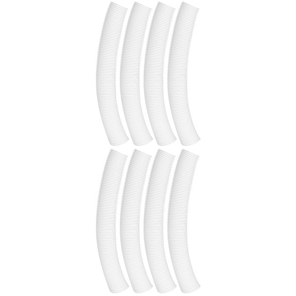 GOOHOCHY Tree Trunk Guard White Plastic for Deer and Animal Protection 8Pcs