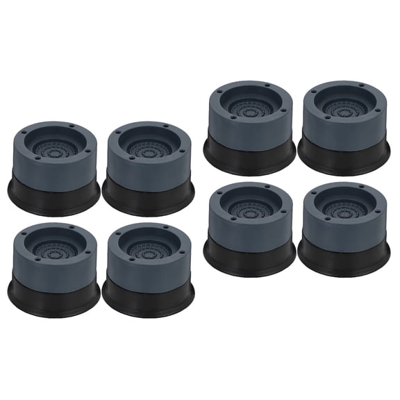WORGEOUS 8 pcs  Washing Machine Feet Pads Prevent Shaking Moving Washer Dryer Pad