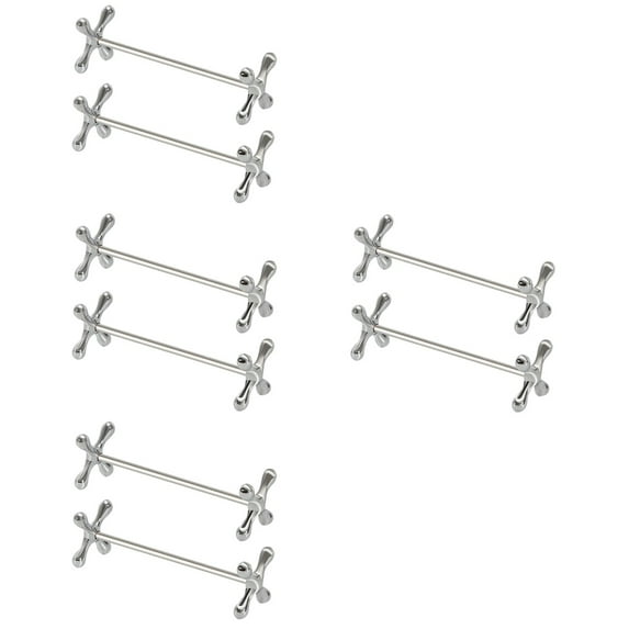 WORGEOUS 8 pcs Zinc Alloy Chopsticks Rest Chopsticks Holders Table Spoon Fork Holders