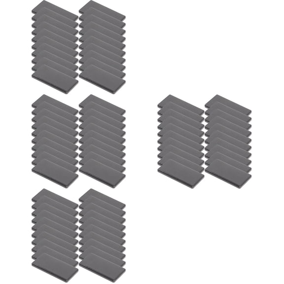 WORGEOUS 80 pcs Aluminum Extrusion End Cover Protector Cap For 2040 Aluminum Profile