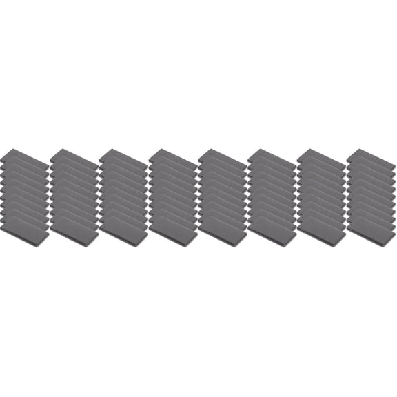 WORGEOUS 80 pcs Aluminum Profile End Cap 2040 Aluminum Extrusion Protector Accessory