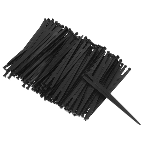 WORGEOUS 80pcs Drip Irrigation Support Stakes Tube Irrigation Brackets Garden Drip Irrigation Tools Irrigation Spikes Watering Brackets Irrigation Insert Rod Flower Bed Stakes