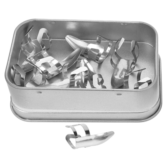 GETAJGHSD 8Pcs Guitar Finger Picks for Acoustic and Electric Guitar Lightweight Easy Strumming