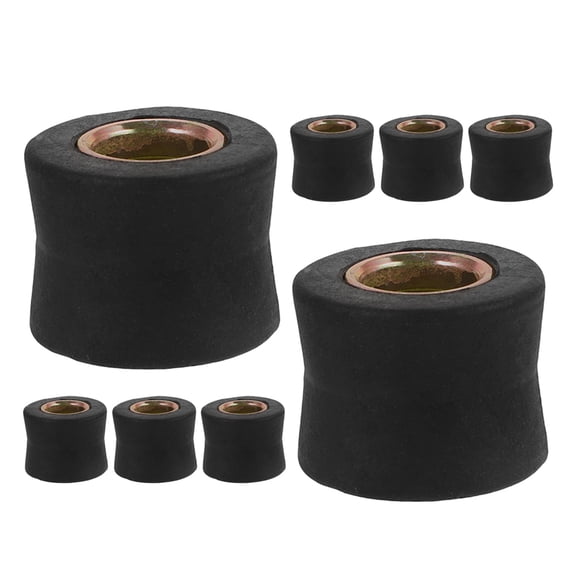 WORGEOUS 8pcs Motorbike Shock Absorption Rings Motorbike Gasket Ring Motorcycle Shock Absorption Rings Motorcycle Shock Absorber Replacement (12mm Diameter)