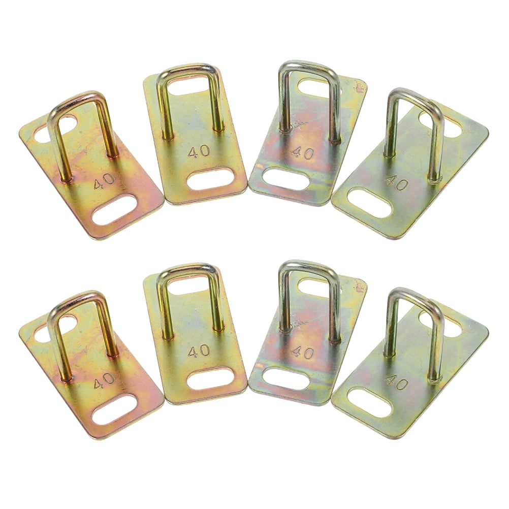 WORGEOUS 8pcs Universal Electric Motorbike Seat Hook Electric Motorbike Saddle Lock Plate Electric Motorcycle Repair Parts
