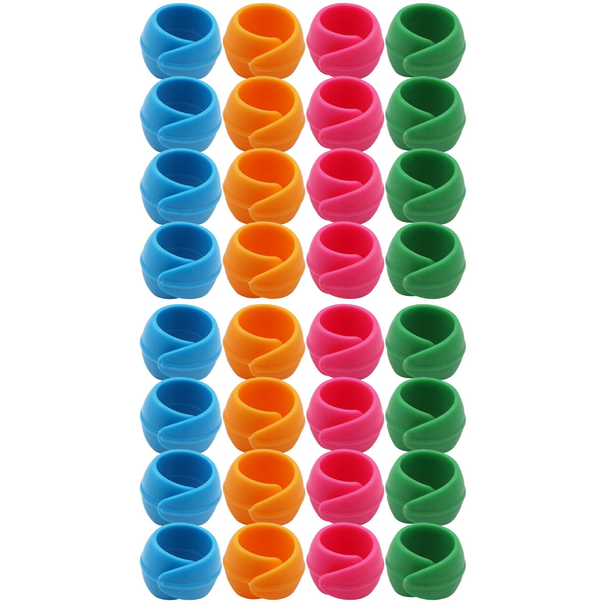 WORGEOUS 96 pcs Embroidery Thread Holders Thread Racks Thread Silicone ...