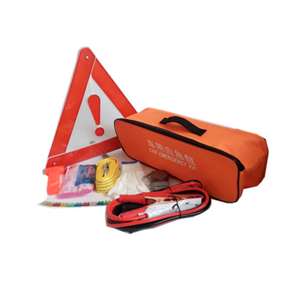 First Aid Kit Random Oic WORGEOUS 9Pcs Roadside Assistance Auto Emergency Kit First Aid ...