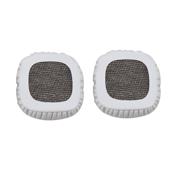GOOHOCHY White Replacement Ear Pads for MAJOR Headphones Made of Durable PU and Foam 68x68mm