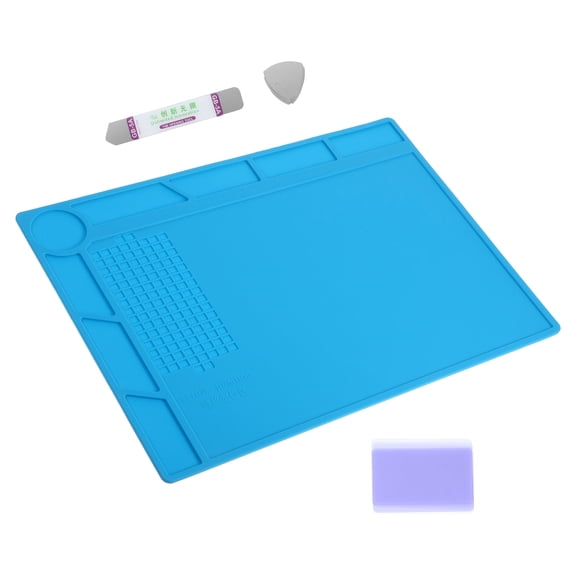 ADDHAT 1 Set Workbench Mat Insulated Mat Silicone Insulation Electronics Repair Back to School
