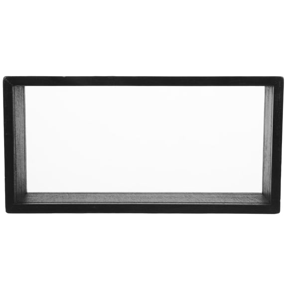 WORGEOUS Acrylic Frame for Pressed Flowers Art Display Frame Butterfly Specimen Frame Floating Display Box Specimen Photo Frame Shadow Frame Flower Frame Box Floating Picture Frame