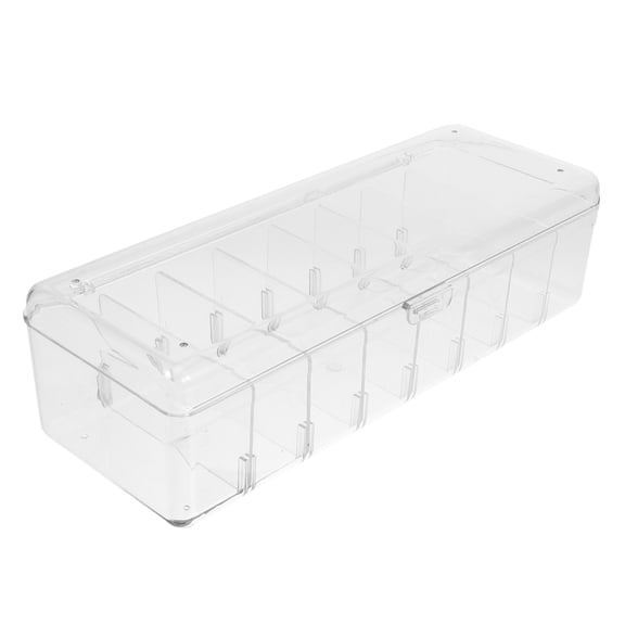 WORGEOUS Bins Organizer Wire Storage Box 26.80X10.00X7.80CM