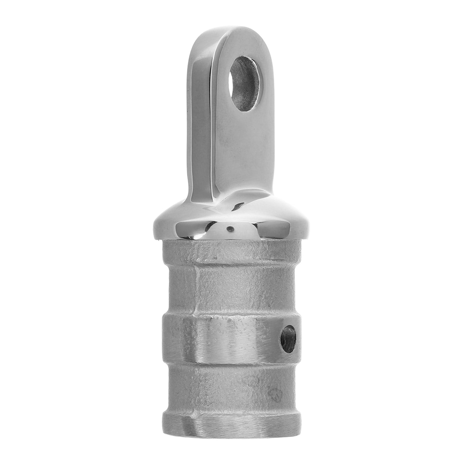 HZSIFU Bimini Top Cap Fittings - Stainless Steel 316 Eye End Caps For 1" OD Round Boat Tubes, 4-Pack - View #2