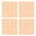 thumbnail image 1 of BESTYASH 4PCS Bra Extenders Underwear Extension Buckle Skin Color for Women, 1 of 8