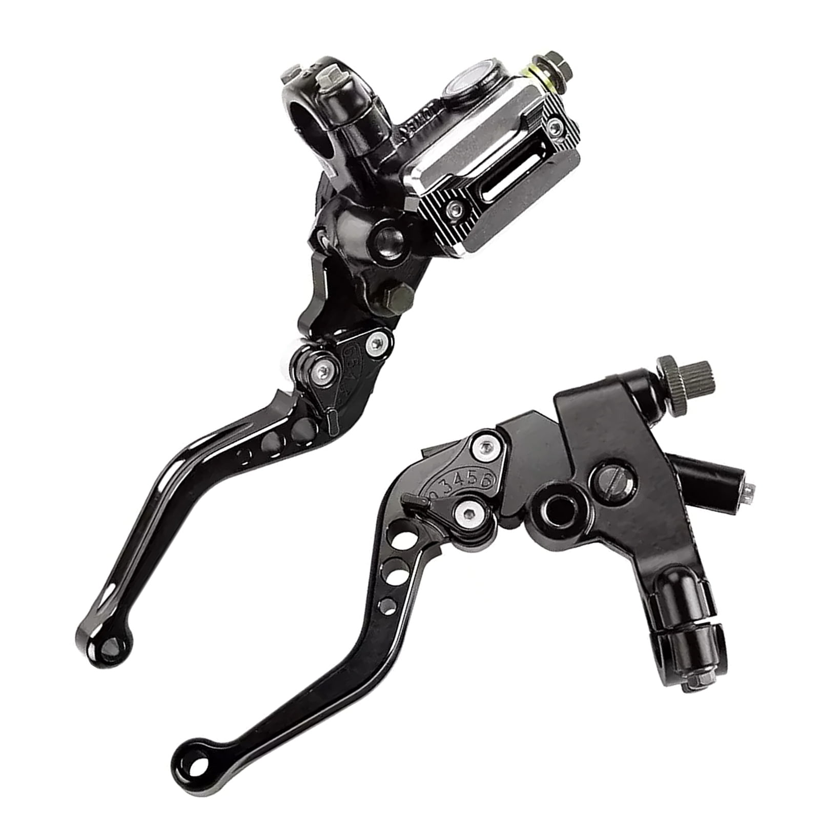 WORGEOUS Brake Clutch Lever Off-road Vehicle Rod Control Motorcycle Rear Black