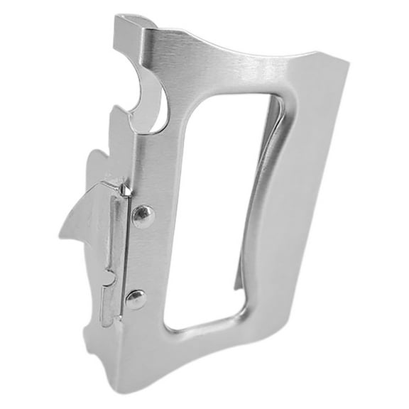 WORGEOUS  Camping Can Opener Survival Electronic Suction Cups Bottle Shaping Fixtures Silver