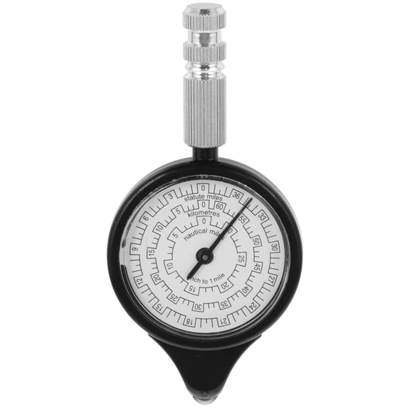 Mobutofu Durable Map Measuring Tool Plastic for Hiking and Camping