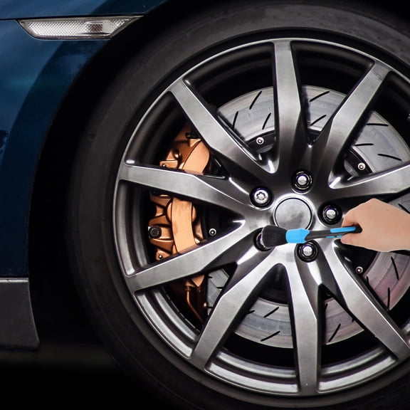 WORGEOUS Car Interior Cleaning Brush Detail Brush For Wash For Air Vents And Wheels Versatile Detailing Tool For Auto And Household Use