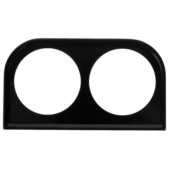 WORGEOUS Car Meter Mount Holder Gauge Mounting Bracket Car Dashboard Meter Holder(2-hole Type)
