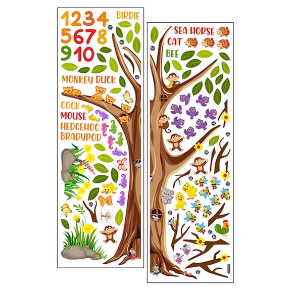 WORGEOUS Car Stickers and Decals Kindergarten Background Wall Child