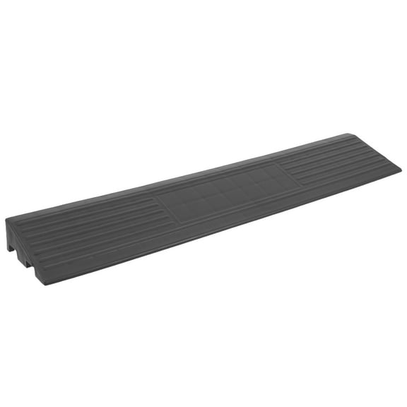 WORGEOUS Heavy-Duty Car Wash Ramp for Garage Floor with Anti- , Multi-Purpose Outdoor Threshold Ramp for Doorway, Sidewalk, Garage