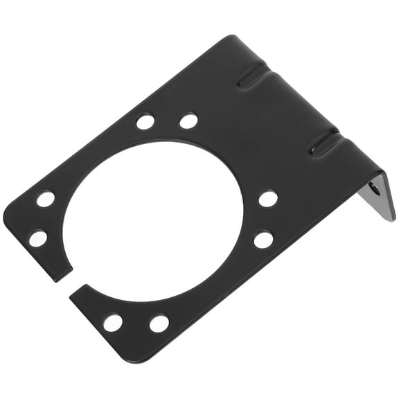 WORGEOUS Car Work Lights Trailer Socket Bracket 9.00X7.00X3.00CM Black